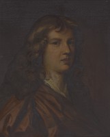 view Abraham Cowley (?). Oil painting after Mary Beale (?).