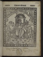 view Spherae mundi compendium ... una cum additionibus nonnullis ... / Contraque Cremonensia in planetarum theoricas deliramenta Joannis de Monte Regio disputationes ... Nec non Georgii Purbachii in eorundem motus planetarum accuratissimae theoricae.