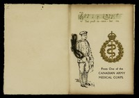 view That you'll remember me : from one of the Canadian Army Medical Corps.