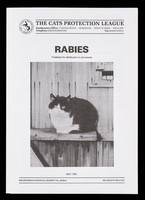 view Rabies : published for distribution to cat owners : May 1991 / Cats Protection League.