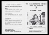 view Farm cats : the farmers friends / The Cats Protection League.