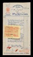 view Animal Medicine Works, Crewe : date account was made out... / Day & Sons.