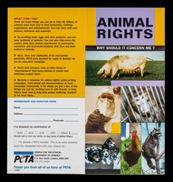 view Animal rights : why should it concern me? / People for the Ethical Treatment of Animals.