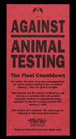 view Against animal testing : the final countdown / The Body Shop, BUAV.