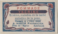 view Pommade Ysérine. Colour lithograph.