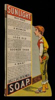 view Sunlight soap : why does a woman look old sooner than a man? / [Lever Brothers Ltd.].