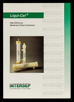 view Liqui-Cel : high efficiency membrane phase contactors / Intersep Filtration Systems.