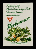 view Kräutersalz = Herb seasoning salt = sel aux herbes aromatiques : Herbamare : ein A.Vogel produkt / Bioforce.