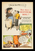 view How does a beefsteak roll? / Bovril Limited.