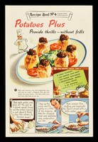 view Potatoes plus : provide thrills- without frills / Bovril Ltd.