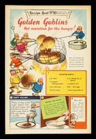 view Golden goblins : hot sensation for the hungry / Bovril.