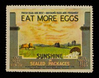 view Fresh eggs are the best : Britain's eggs are freshest : eat more eggs : sunshine in sealed packages / Scientific Poultry Breeders Association Ltd.