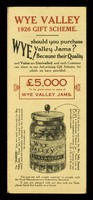 view Wye Valley 1926 gift scheme / Herefordshire Fruit Co. Ltd.