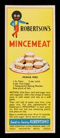 view Robertson's mincemeat : mince pies... / James Robertson & Sons, Preserve Mfrs. Ltd.