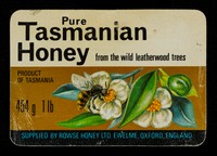 view Pure Tasmanian honey from the wild leatherwood trees : product of Tasmania : 454g, 1 lb / supplied by Rowse Honey Ltd.