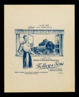 view High-class grocers & provision merchants : Folley & Sons, the Castle Stores, Launceston : 1/4 lb. net. Folley's high grade coffee : freshly ground by electric machine as required. Untouched by hand.