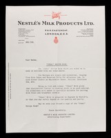view Nestlé's Milk Products Ltd. : 6 & 8, Eastcheap, London, E.C.3.