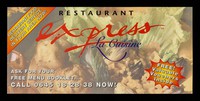 view Restaurant Express : la cuisine : ask for your free menu booklet.