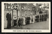 view Fred Roper and his wonder midgets.