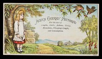 view Ayer's cherry pectoral for the cure of coughs, colds, asthma, croup, bronchitis, whooping cough, and consumption / prepared by Dr. J.C. Ayer & Co.