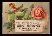 view Compliments of Dr. Seth Arnold Medical Corporation, Woonsocket, R.I. : semper fidelis / Dr. Seth Arnold Medical Co.