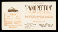 view 'Panopepton' : the food for the sick / Fairchild Bros. & Foster.