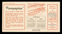 view 'Panopepton' : presents solids in fluid form / Fairchild Brothers & Foster.