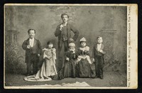 view The troupe of Royal Midgets : including Madam Tom Thumb.