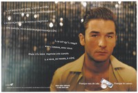 view The face of a man and an open packet with a condom and the message in French: "It is beautiful, it is free, he agreed. You say you do well. The love with him. If you offer him a condom, you are afraid to go near ... Protect yourself from AIDS. Protect others"; an advertisement for the SIDA Info Service by the CFES and Ministère de l'Emploi et de la Solidarité, Secrétariat d'état à la Santé. Colour lithograph.