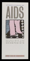 view AIDS : guidelines for unregistered chiropodists : don't die of ignorance / prepared by the Department of Health and Social Security and the Central Office of Information.