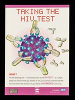 view Taking the HIV test? / produced by Camden & Islington Gay Men's Team ; illustration by Mark Blann.