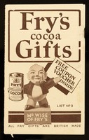 view Fry's cocoa gifts : list no. 3 / J.S. Fry & Sons Ltd.