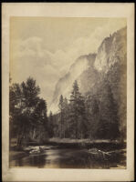 view Yosemite, California: Glacier Point. Photograph by C.E. Watkins, ca. 1860-1880.