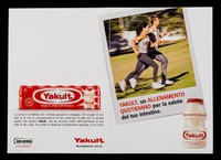 view Yakult : un allenamento quotidiano per la salute del tuo intestino / Yakult Italia.