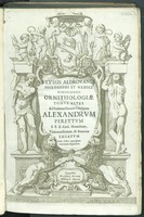 view Vlyssis Aldrovandi ... Ornithologiae tomvs alter ... : Cum indice copiosissimo variarum linguarum.