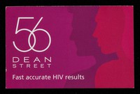 view 56 Dean Street : fast accurate HIV results / Chelsea and Westminster Hospital NHS Foundation Trust.