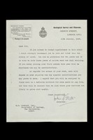 view Correspondence regarding appointment January-March 1929