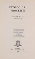 view Ecological processes / Alan Mozley.