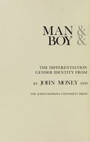 view Man & woman, boy & girl : the differentiation and dimorphism of gender identity from conception to maturity / by John Money and Anke A. Ehrhardt.