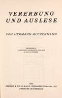 view Kind und Volk : der biologische Wert der Treue zu den eugenischen Gesetzen beim Aufbau der Familie / von Hermann Muckermann.