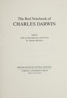 view The red notebook of Charles Darwin / edited, with an introduction and notes by Sandra Herbert.