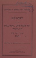 view [Report of the Medical Officer of Health for Camberwell,