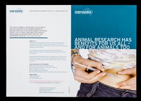 view Animal research has benefits for us all- and for animals too / Understanding Animal Research.