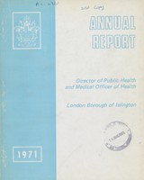 view [Report of the Medical Officer of Health for Islington Borough].