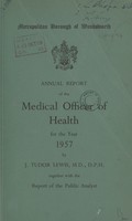 view [Report of the Medical Officer of Health for Wandsworth, Metropolitan Borough].