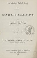 view [Report of the Medical Officer of Health for Bethnal Green, Parish of St. Matthew ].