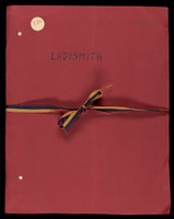 view Typed transcript of Holt's diary of service during the Boer War in South Africa, 1899-1900, with a plan of Ladysmith and a photograph of the hospital staff at the defensive wall built during the siege of Ladysmith