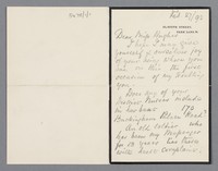 view Letters to Miss Amy Hughes, Superintendent of the Nurses' Cooperation