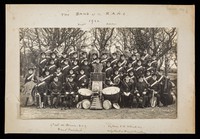 view RAMC Band: photographs of the band and of some its members