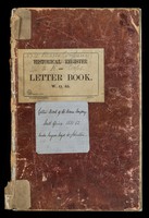 view Letter-book of No. 1 Bearer Company, Army Hospital Corps, in South Africa, under the command of Surgeon Major William Johnstone